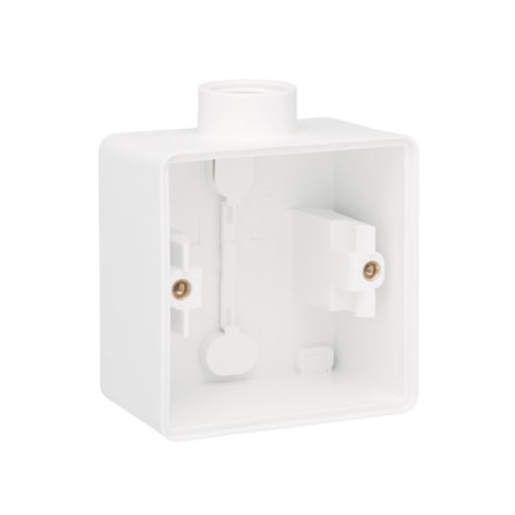 Boîtier simple 1 entrée M20 New Hydro blanc Niko