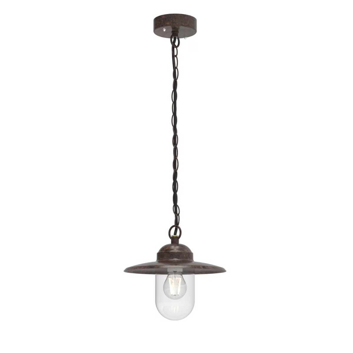 Lanterne suspendue rouille 60W/E27/230V IP33 Luxembourg Nordlux