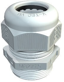 Presse-étoupe polyamide M20x1.5 gris clair IP68 Obo