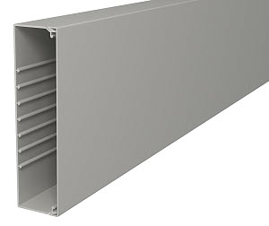 Goulotte grise avec couvercle 230x 60mm WDK Obo (au mètre)