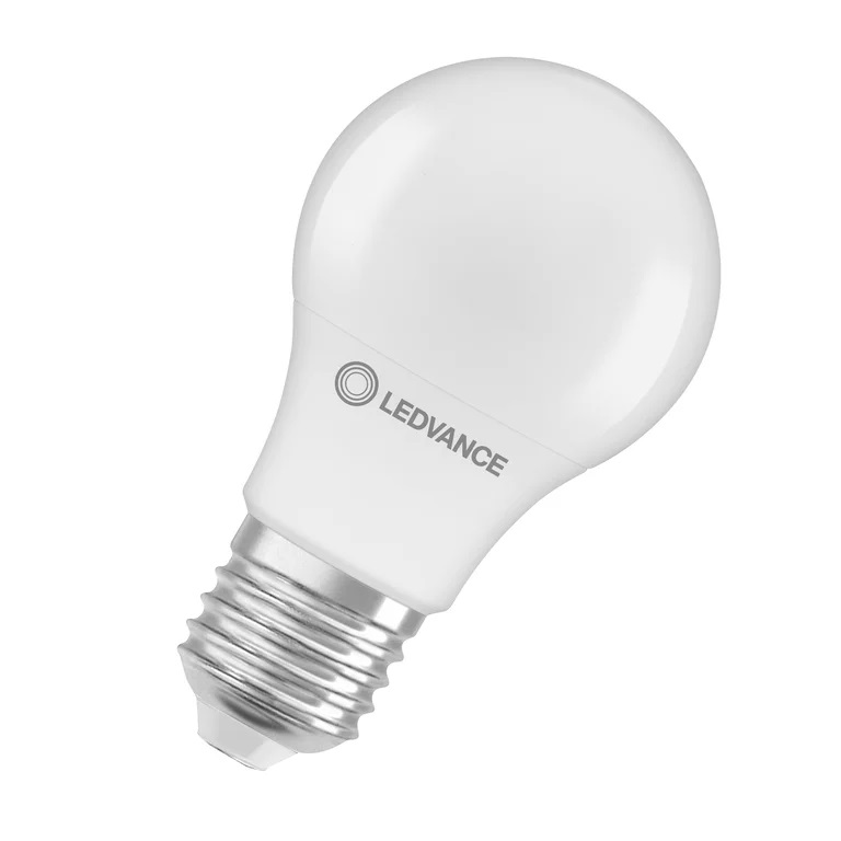 Lampe Led sphérique non dimmable Classic dépolie A 60 8-60W/806lm/Ø60/2700K/ 220-240V/E27/10000h blanc chaud Ledvance Osram