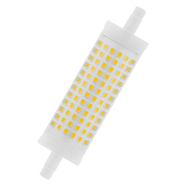 Lampe Led linéaire Line 18.2-150W/2700K/230V/R7s/118mm/15000h/2452lm blanc chaud Ledvance® Osram