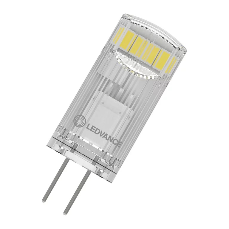 Lampe capsule non dimmable LED Pin 20 1.5W/12V/G4/15000h/200Lm blanc chaud 2700K Ledvance Osram