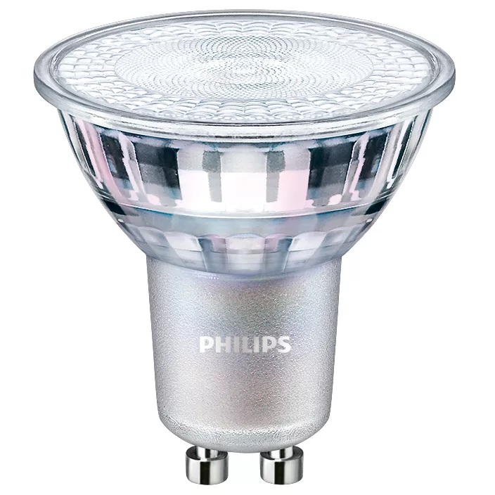 Lampe Led dimmable MASTER Value LEDspot VLE PAR16 50 Ø50/3.7W/36°/2700K/355Lm/ 750cd/25000h/230V/GU10 blanc très chaud Philips