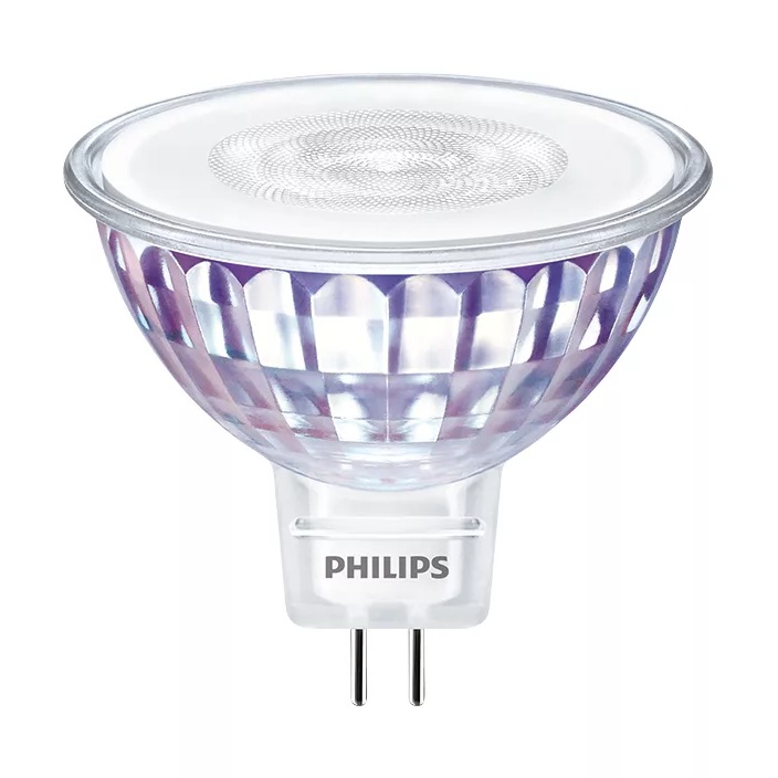 Lampe Led dimmable MASTER Value LEDspot VLE MR16 50 Ø50/7.5W/36°/2700K/621Lm/ 1600cd/25000h/12V/GU5.3 blanc très chaud Philips