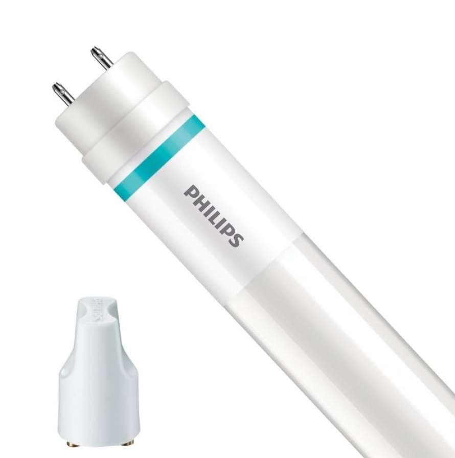 Tube Led MASTER LEDtube T8 UO 1200mm 15.5W/4000K/2500Lm/190°/75000h/G13 blanc froid Philips