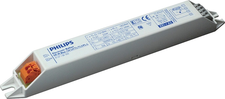 Ballast électronique Matchbox LH pour lampes fluorescentes TL/TL5/PL-L 1x24W Philips