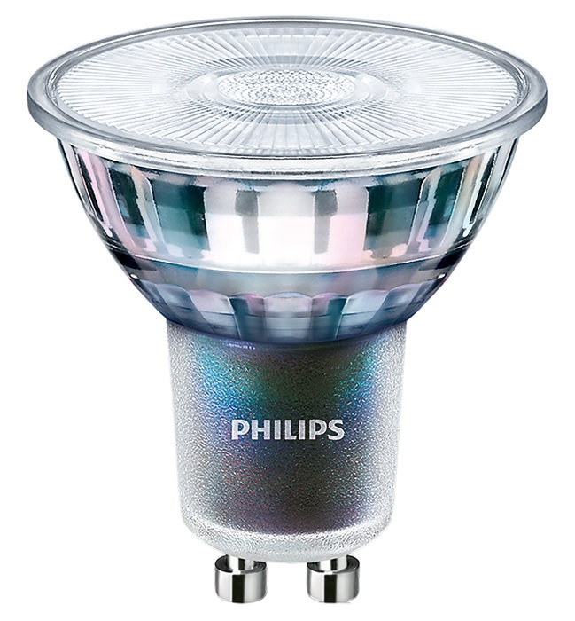 Lampe Led dimmable MASTER LED ExpertColor 5.5-50W 36°/3000K/375Lm/ 800cd/40000h/230V/GU10 blanc chaud Philips