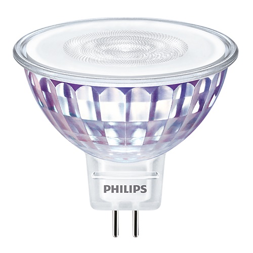 Lampe Led dimmable MASTER LED spot VLE MR16 35 Ø50/5.8W/36°/4000K/490Lm/ 1200cd/25000h/12V/GU5.3 blanc froid Philips