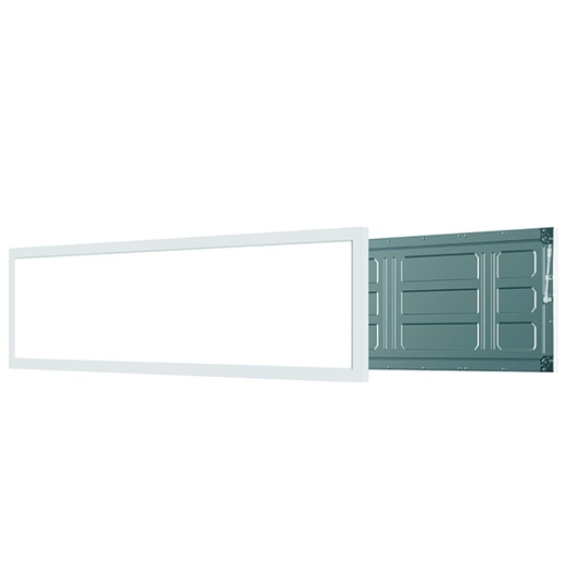 Panneau Led QT advanced 1195x295x10mm 32W/4050Lm blanc chaud 3000K UGR<17 QTADV301203230U17 Integratech
