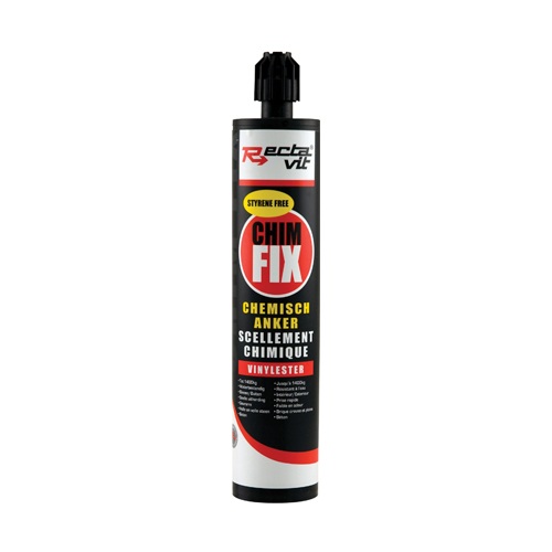 Ancrage chimique à base de vinylester 280mL gris foncé ChimFix Rectavit