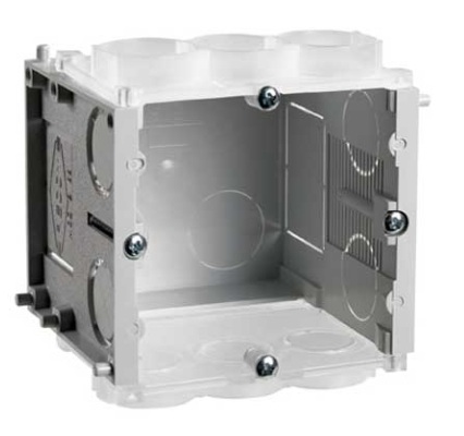 Boîte d'encastrement maçonnerie 65mm avec 4 vis B65V4 Reddy Preflex