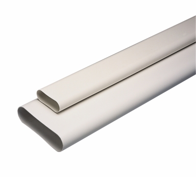 Conduit PVC oblong 100x40mm longueur 3 mètres Aldes