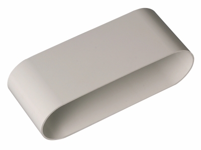 Raccord droit mâle pour gaine PVC oblong 200x60 mm Aldes