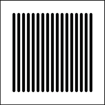 Grille Puro XD75 Ø125-170x170mm Renson