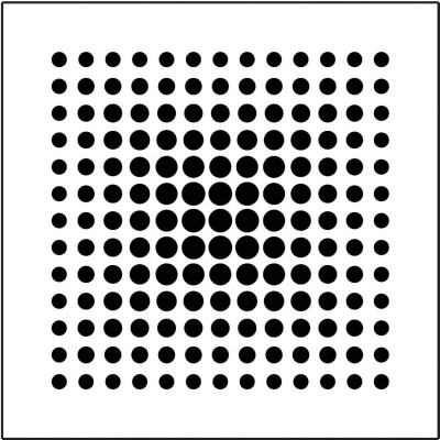 Grille Artist XD75 Ø125-170x170mm Renson