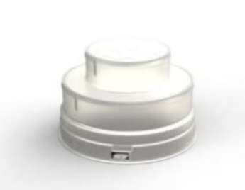 Couvercle / réduction PVC Ø125 > Ø80mm Renson