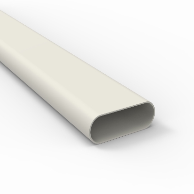 Conduit rigide synthétique PE oblong 140x64mm - L=3m Easyflex Renson