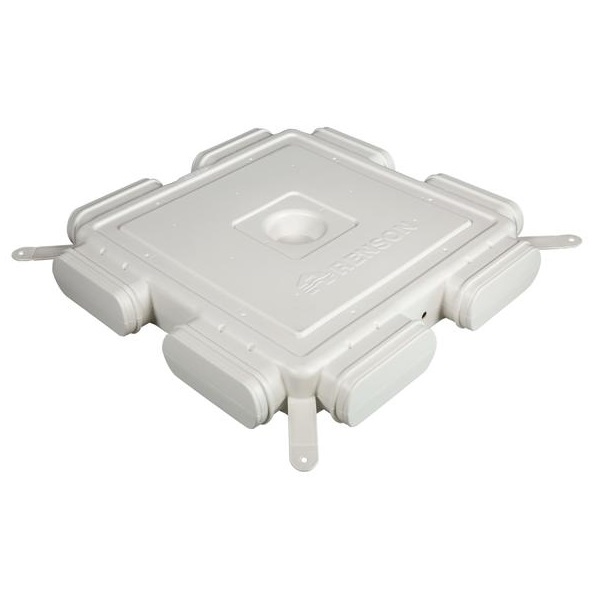 Caisson de distribution pour 8 conduits oblongs 140x64mm Easyflex Renson