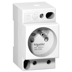 Prise de courant modulaire 16A/230V A9A15306 Schneider Electric