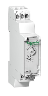 Relais temporisé multifonction 1 inverseur 8A/12~230Vac/dc iRTMF Schneider Electric