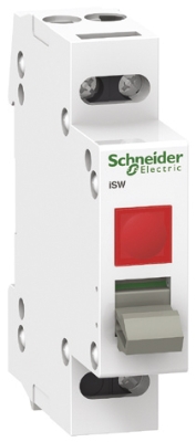 Interrupteur-sectionneur modulaire bipolaire avec voyant 2P/20A iSW Schneider Electric