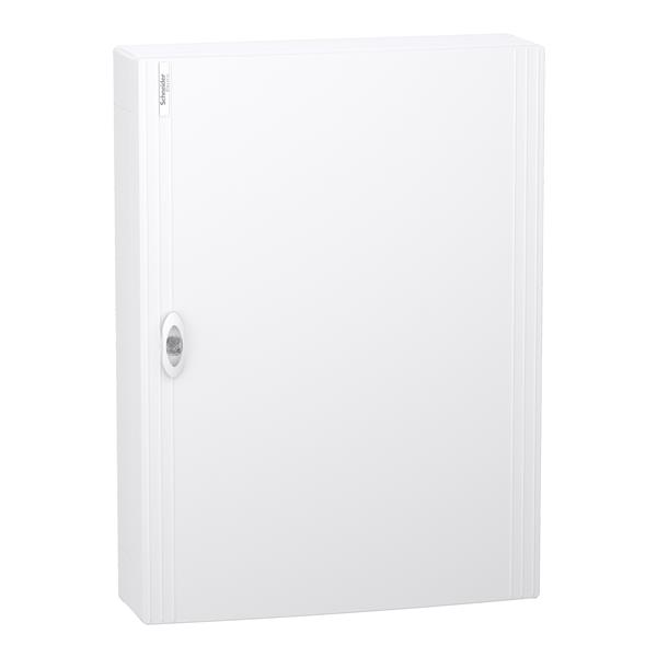 Coffret apparent  96 modules (4x24) porte pleine PrismaSeT XS Schneider Electric 