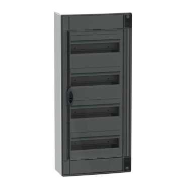Coffret apparent  52 modules (4x13) porte transparente LVSXM413 PrismaSeT XS Schneider Electric 