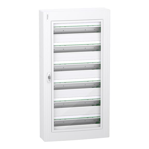 Coffret apparent 144 modules (6x24) porte transparente PrismaSeT XS Schneider Electric 