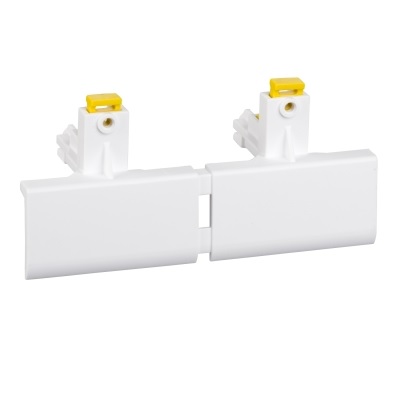 Cache-vis plombable 4P pour interrupteur différentiel Resi9 Schneider Electric (10 pièces)