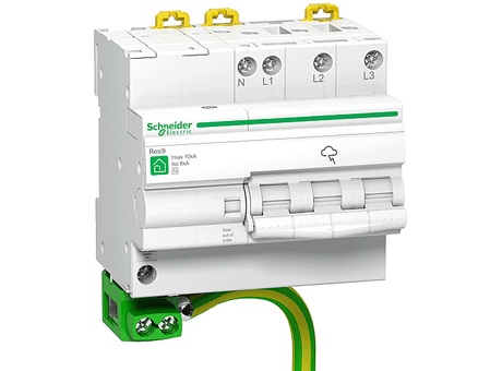 Parafoudre pour réseau électrique 3x400V+Neutre 10kA Quick PF type 2 Schneider Electric