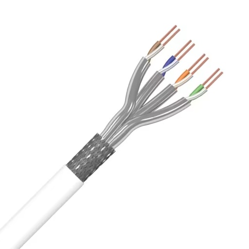 Câble de données S/FTP Catégorie 6A Cca 23 AWG LSOH (sans halogène - au mètre)