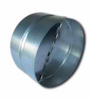 Clapet anti-retour acier galvanisé Ø150mm
