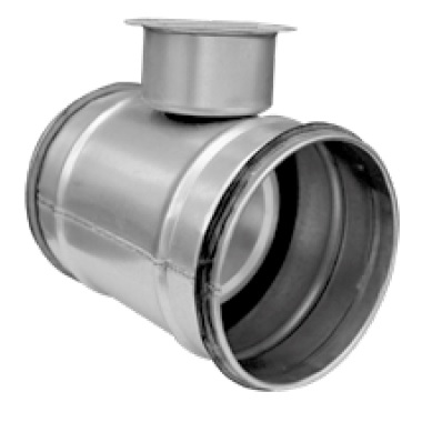 Clapet manuel étanche acier galvanisé Ø125mm