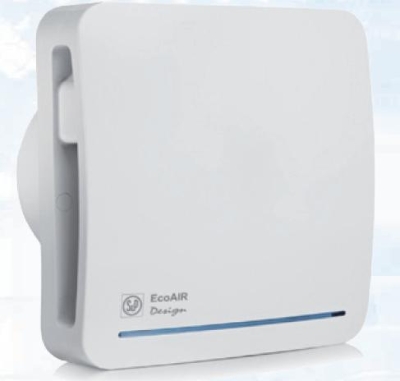 Extracteur permanent max.65m³/h 230VAC avec hygrostat et temporisation EcoAIR DESIGN H Soler & Palau