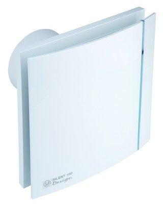Extracteur silencieux 80m³/h Silent-100 CZ 230V Design blanc 3C Soler & Palau
