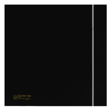 Extracteur silencieux 80m³/h Silent-100 CZ 230V Design Noir 4C Soler & Palau
