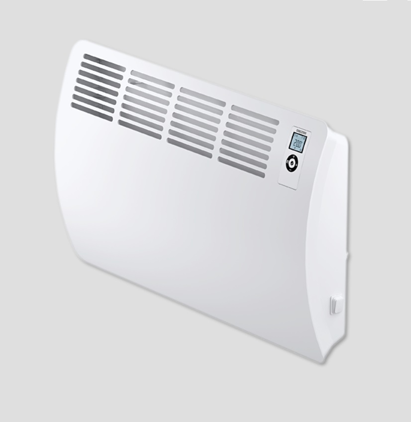 Convecteur mural thermostat électronique programmable 2000W blanc avec fiche CON 20 Premium Stiebel Eltron