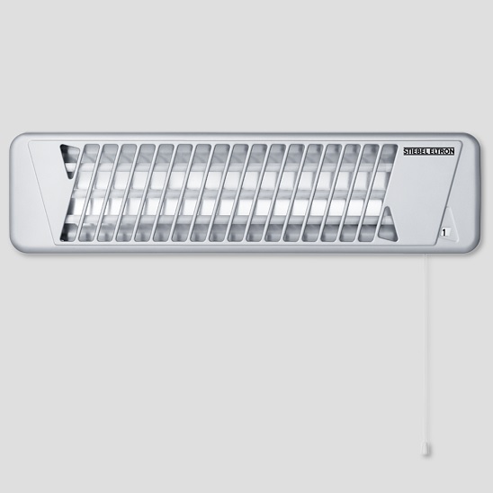 Radiateur mural quartz à infrarouge (radiant) 400W/800W/1200W argenté IW 120 Stiebel Eltron