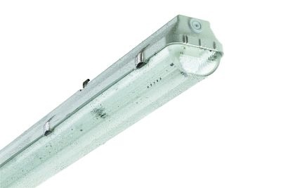 Armature hermétique IP65 polycarbonate précâblée pour 1 tube Led  600mm WDP-LZP 1LED600 Technolux