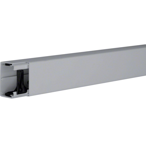 Goulotte grise RAL7030 avec couvercle 60x40mm LF4006007030 Tehalit (au mètre)