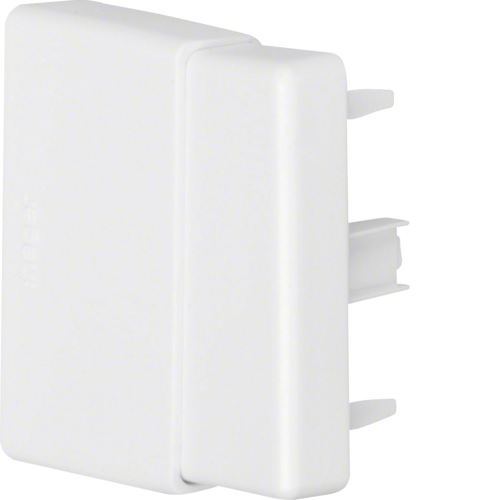 Embout blanc RAL9016 pour goulotte LF, LFF et LFH  60x30, 60x40 et 60x60mm LFF6006069016 Tehalit