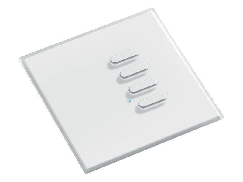 Emetteur mural 4 canaux blanc TVTXI 868 BB04 pour GardenPro4 Teleco
