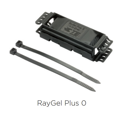 Trousse de raccordement sans connecteur pour max 3 câbles 2-3 x 1.5 - 2.5mm² avec gel RayGel Plus 0 TE Connectivity
