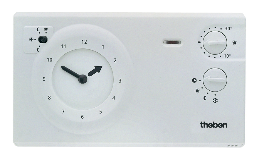 Thermostat analogique programmable sur secteur 230V Ramses 782 Theben 