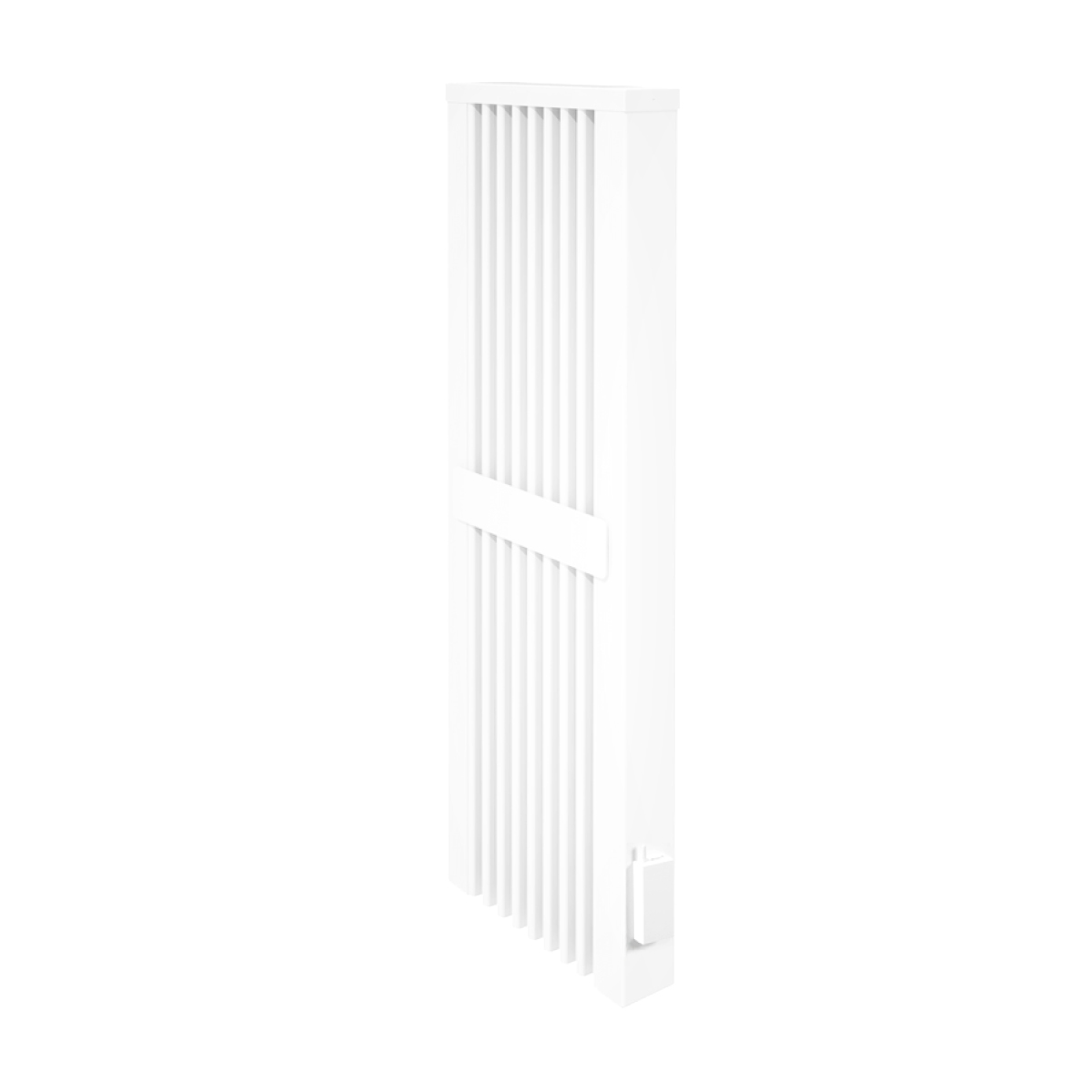 Radiateur électrique à inertie vertical SLIM TALL 1600W blanc avec récepteur thermostat sans fil FlexiComfortApp AeroFlow® HSF010 Thermotec