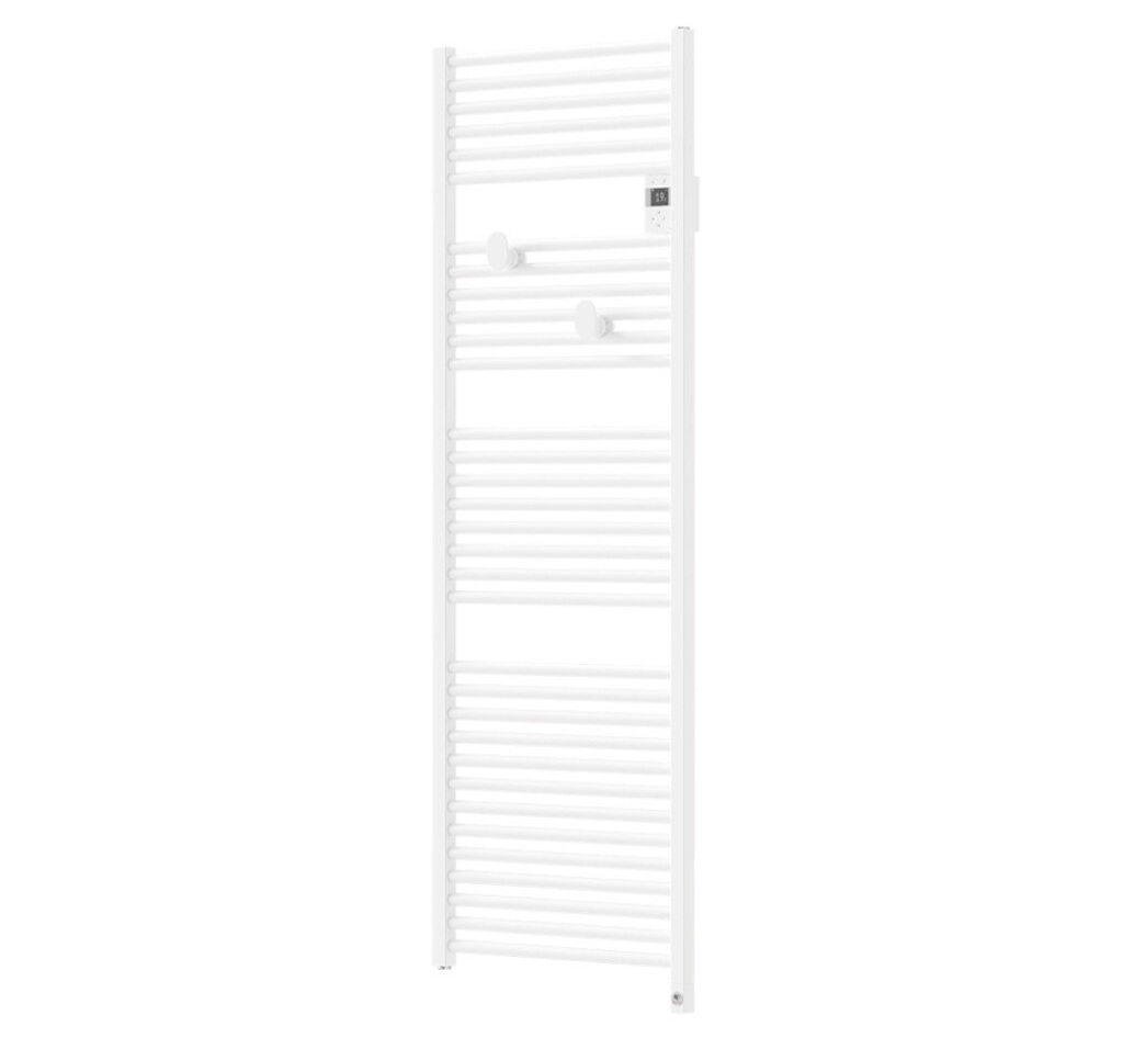Radiateur sèche-serviettes électrique  750W blanc brillant 471266 Riva 5 WiFi Thermor