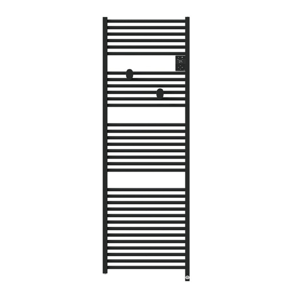 Radiateur sèche-serviettes électrique  750W noir carbone 471627 Riva 5 WiFi Thermor