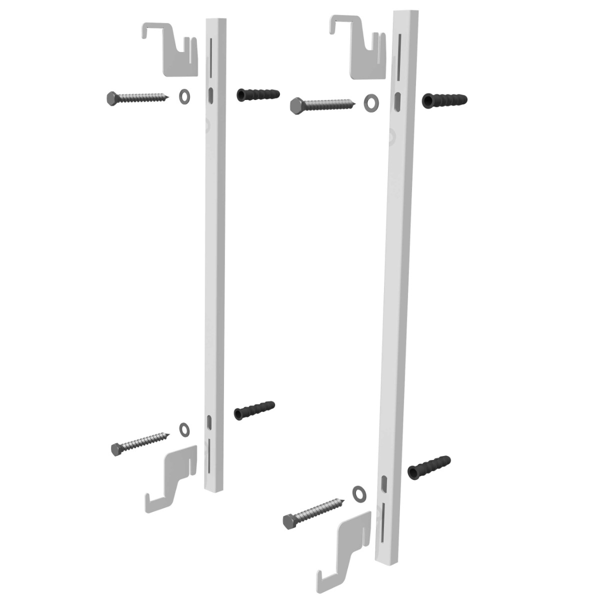 Support mural pour radiateur radiateurs à inertie H= 325mm HZ004 Thermotec
