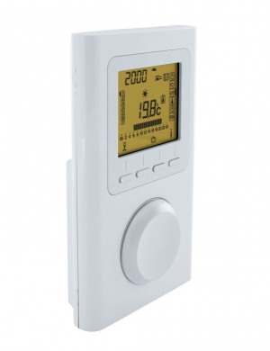 Thermostat sans fil X3D programmable pour radiateur à inertie FlexiComfortApp AeroFlow® TF015 Thermotec